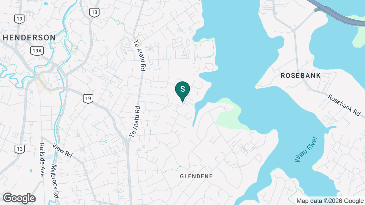 Arohanui Special School static school zone map