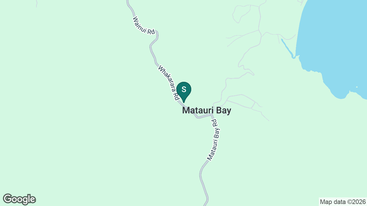 Matauri Bay School static school zone map
