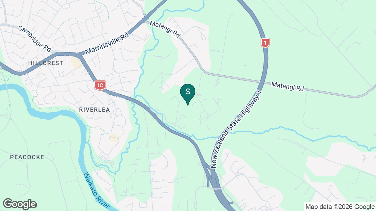 Hamilton Seventh-Day Adventist School static school zone map