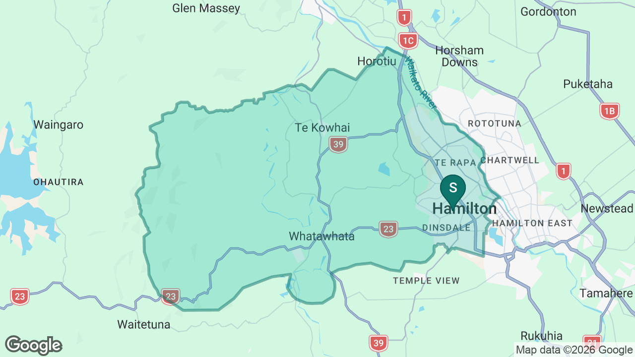 Fraser High School static school zone map