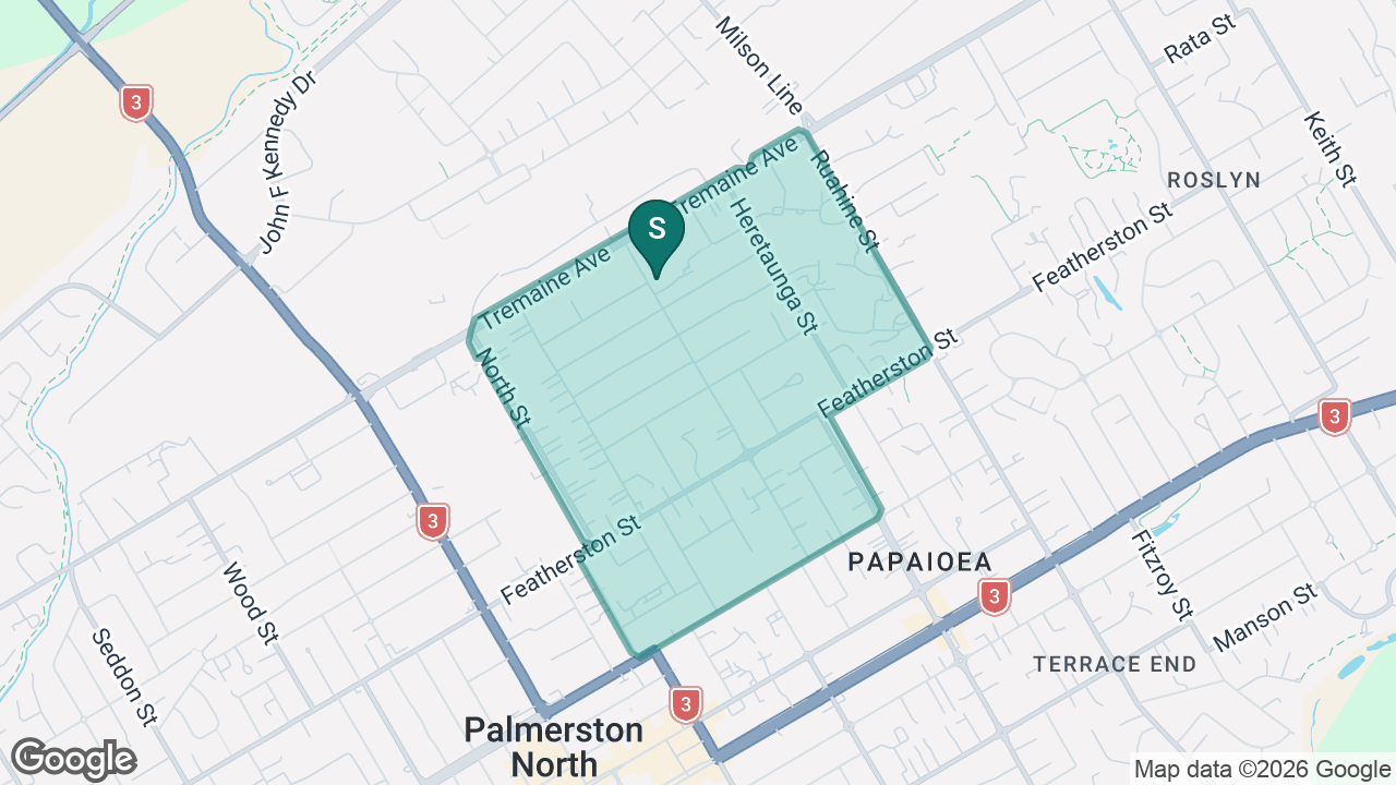 Russell Street School static school zone map