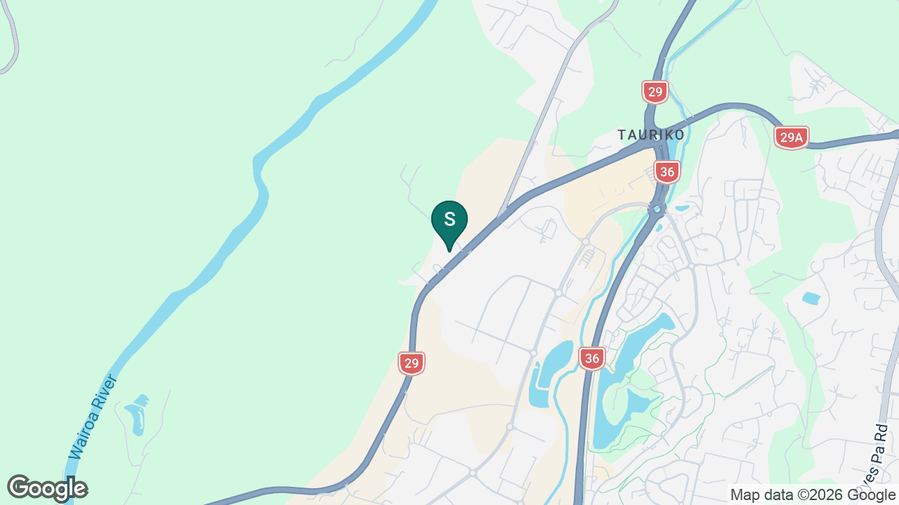 Tauriko School static school zone map