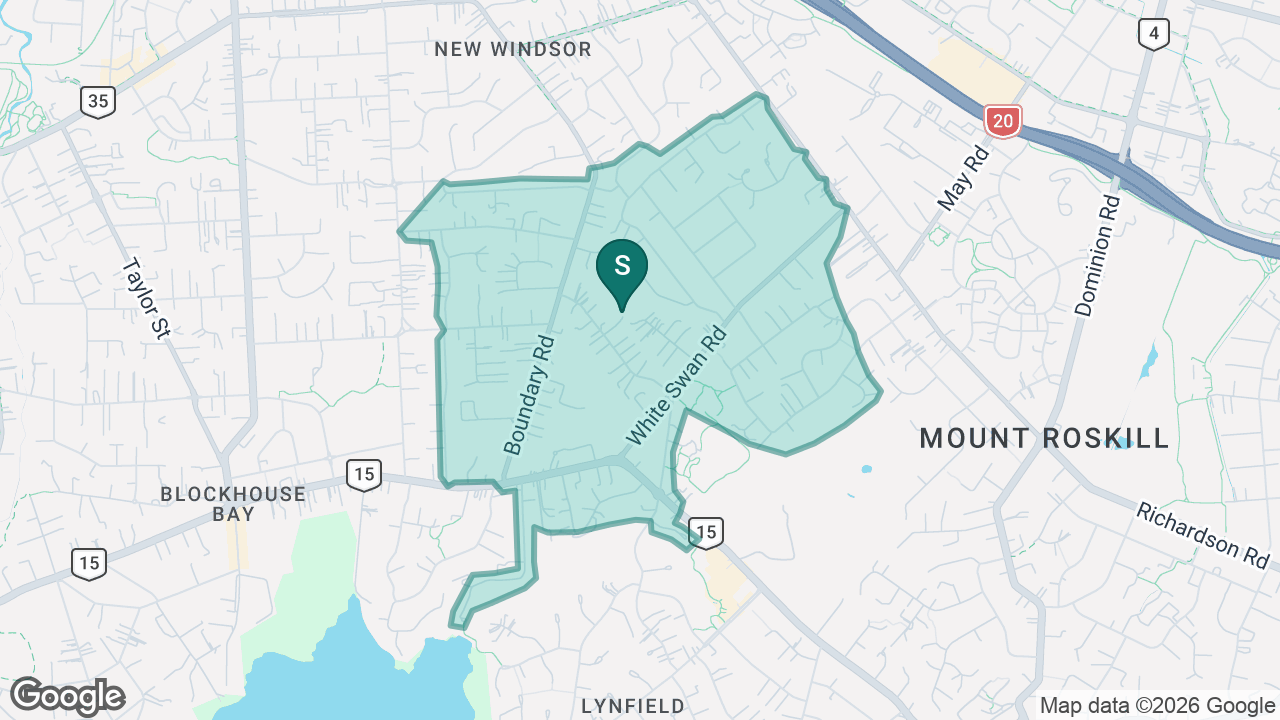 Marshall Laing School static school zone map