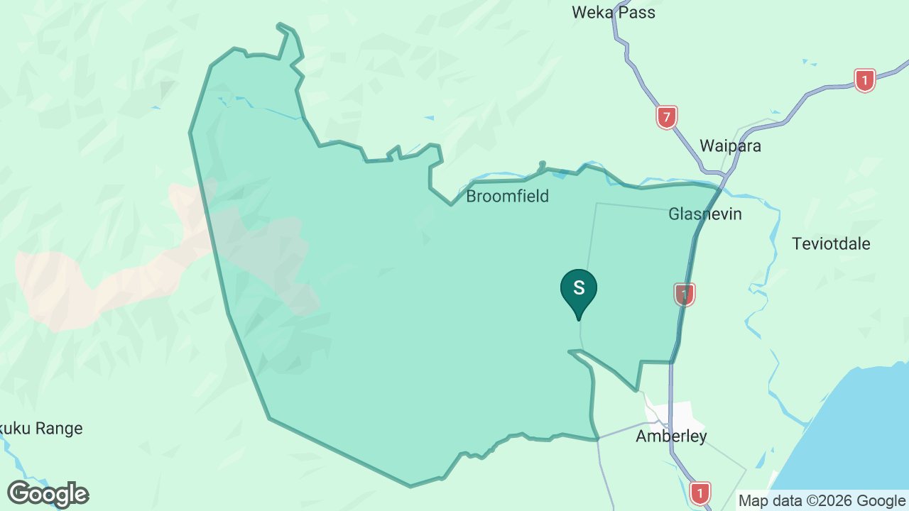 Broomfield School static school zone map