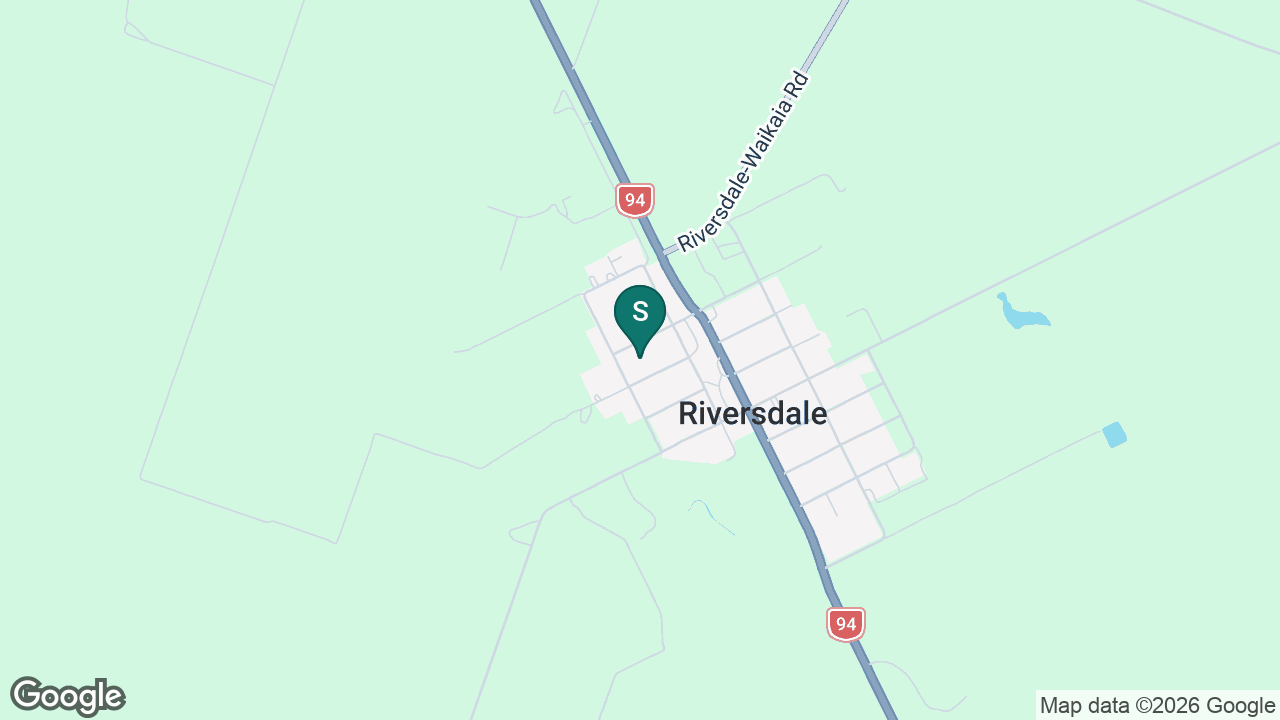 Riversdale School static school zone map