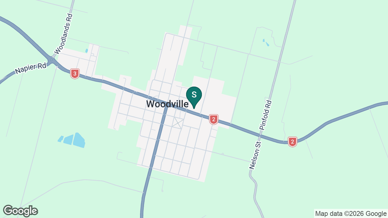 Woodville School static school zone map