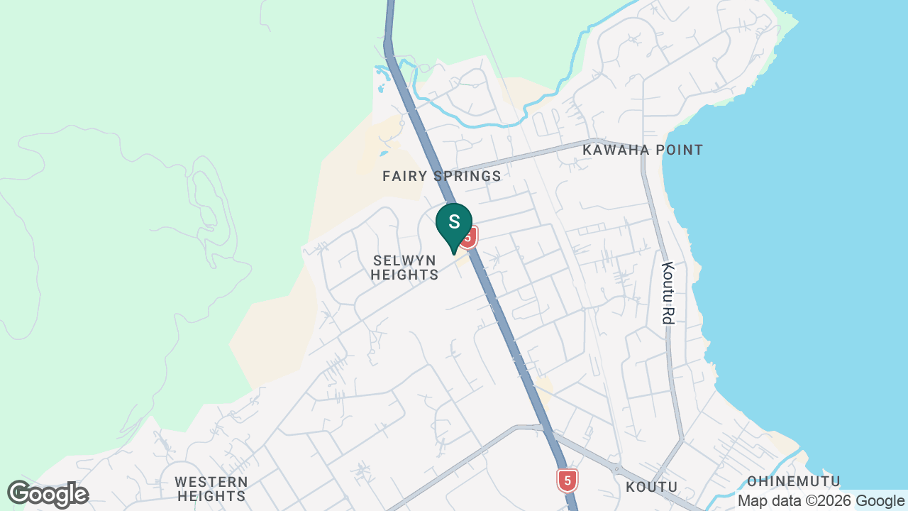 Selwyn School static school zone map