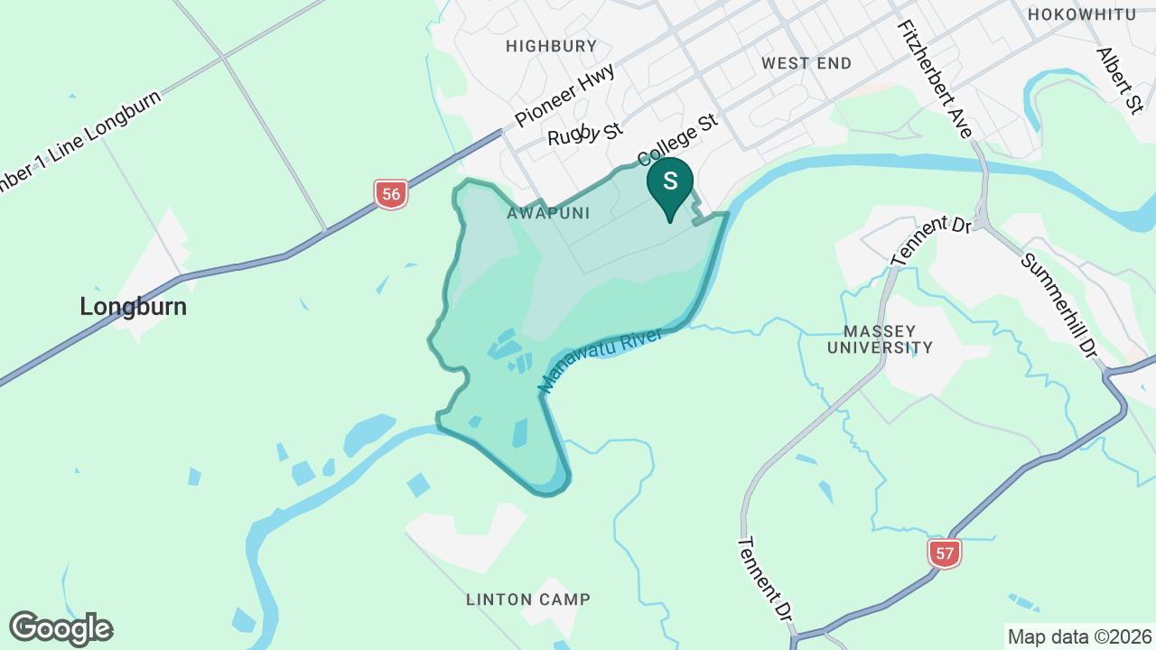 Riverdale School (P North) static school zone map