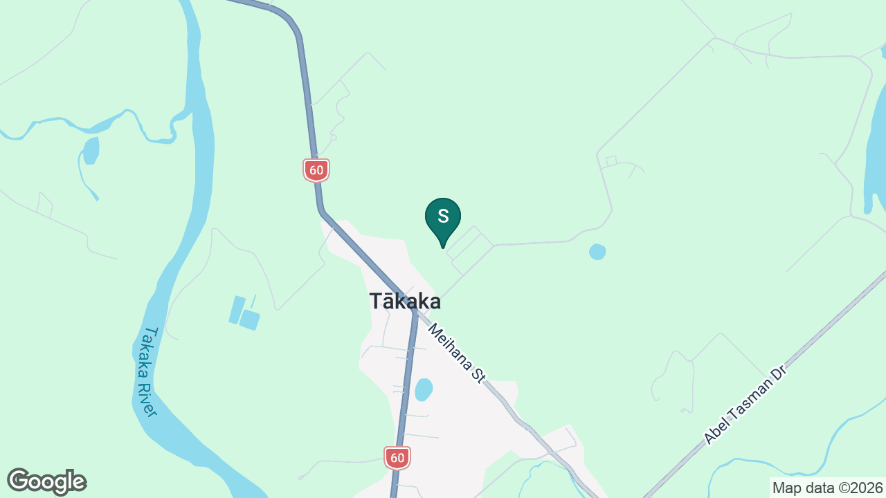 Takaka Primary School static school zone map