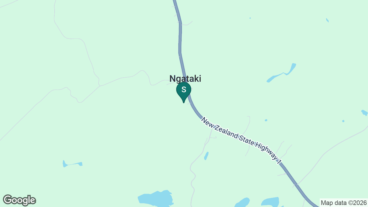 Ngataki School static school zone map