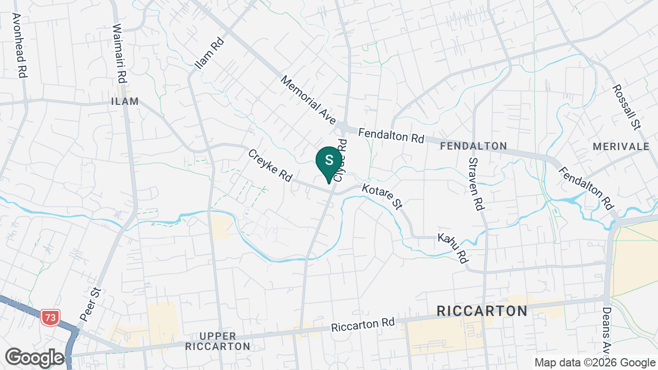 Medbury Preparatory School static school zone map