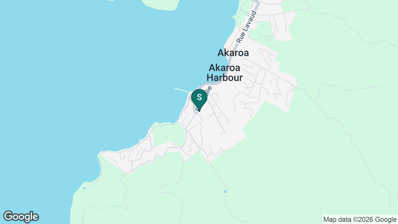 Akaroa Area School static school zone map