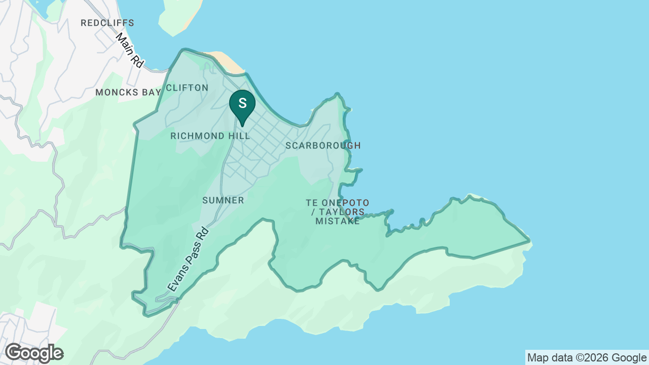 Sumner School static school zone map