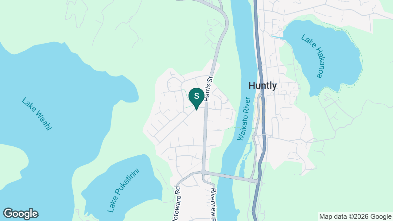 Huntly West School static school zone map