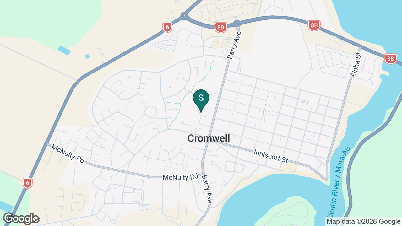 Cromwell College static school zone map
