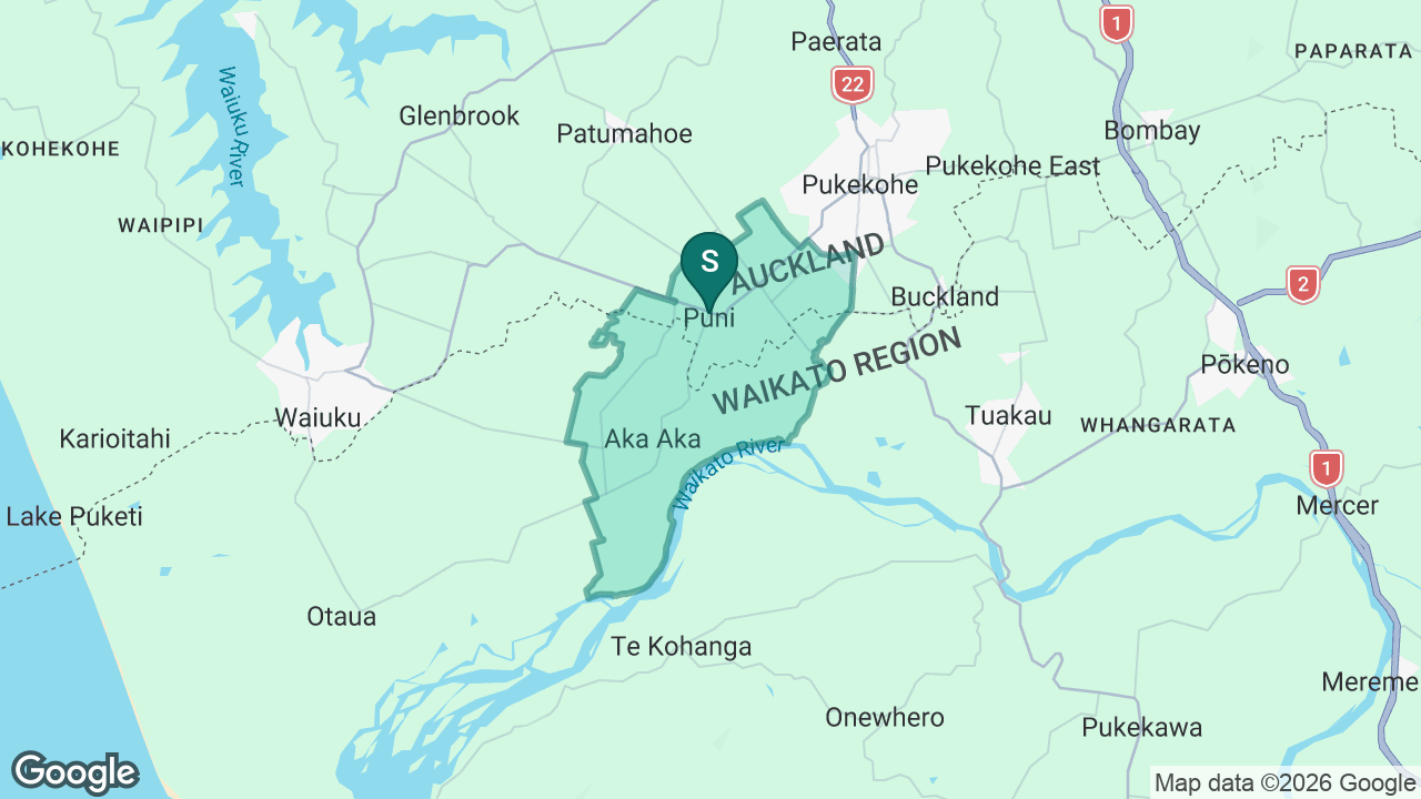 Puni School static school zone map