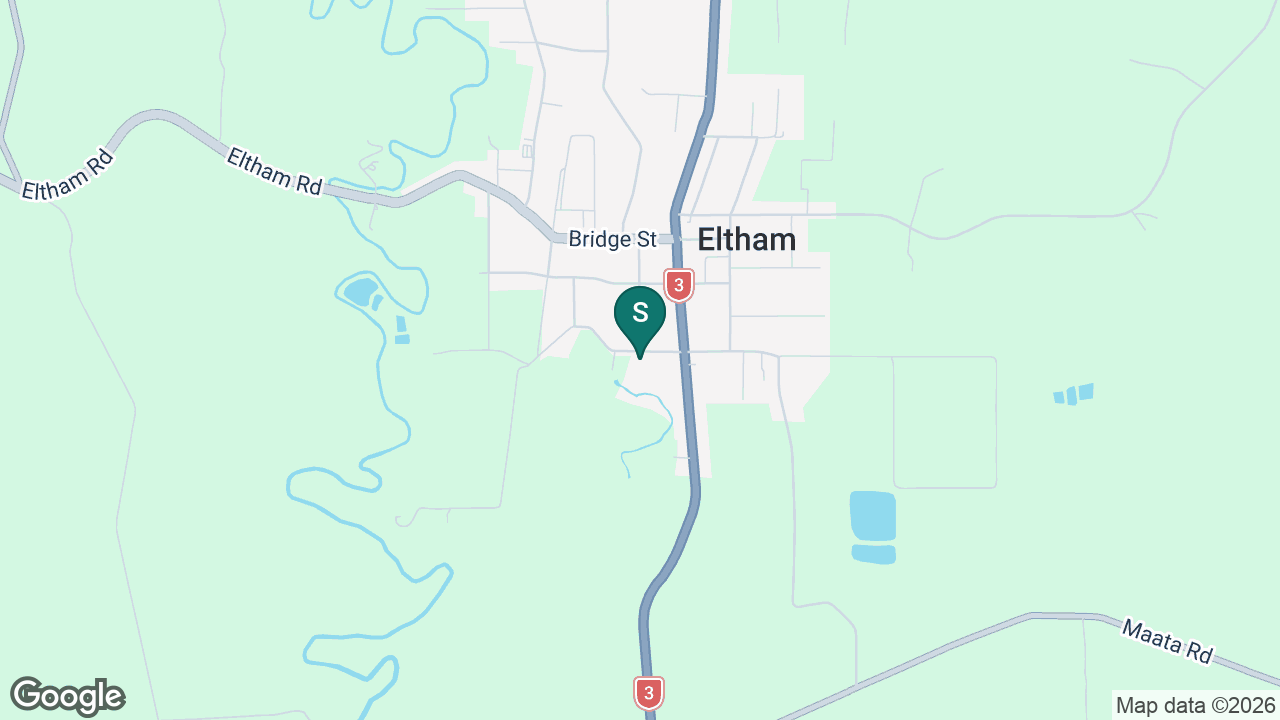 Eltham School static school zone map