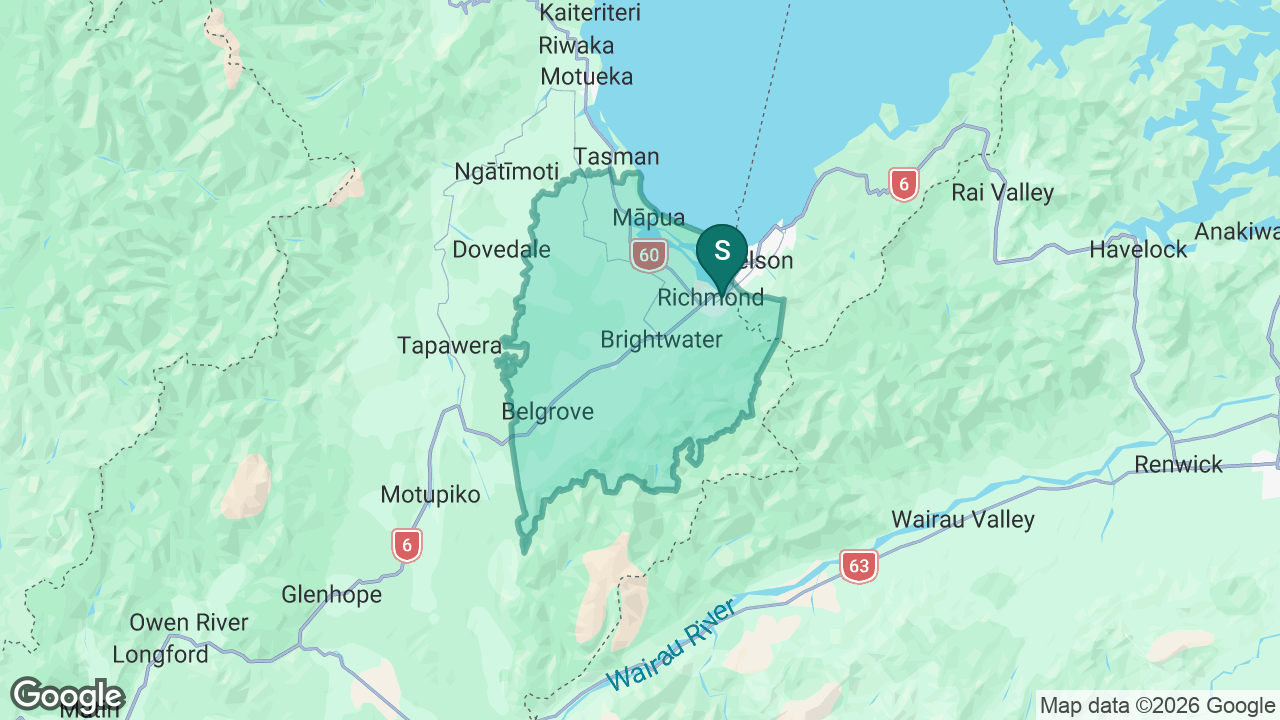 Waimea College static school zone map