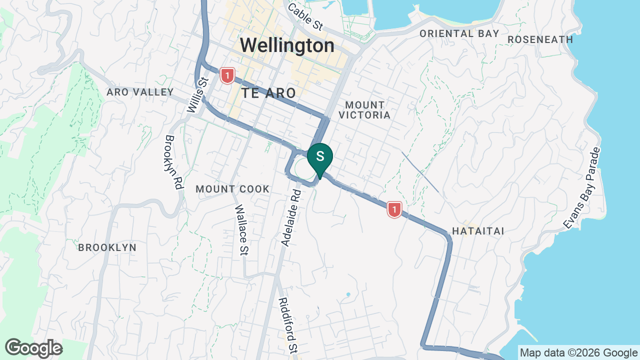 St Mark's Church School (Mt Victoria) static school zone map