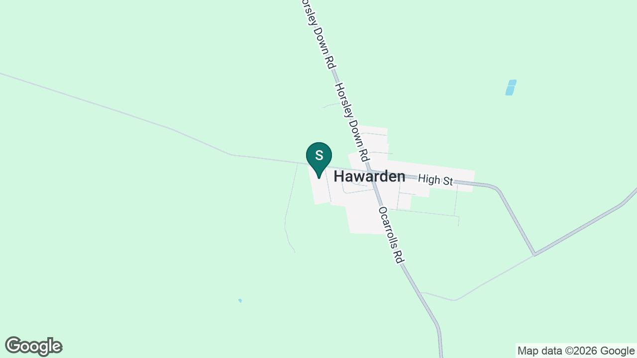 Hurunui College static school zone map