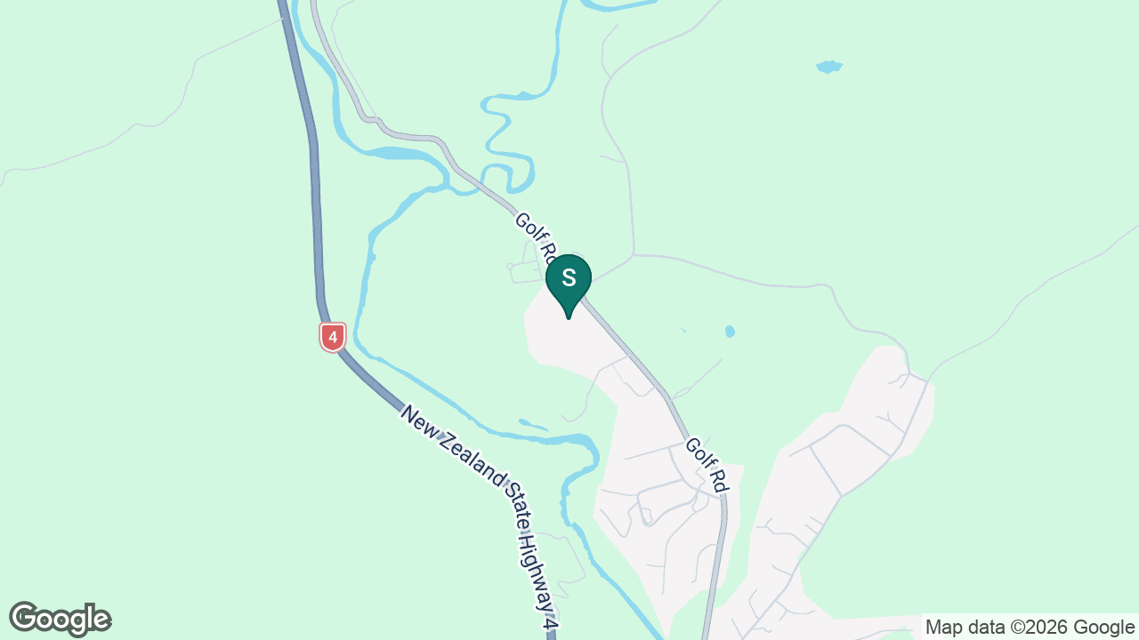 Taumarunui High School static school zone map