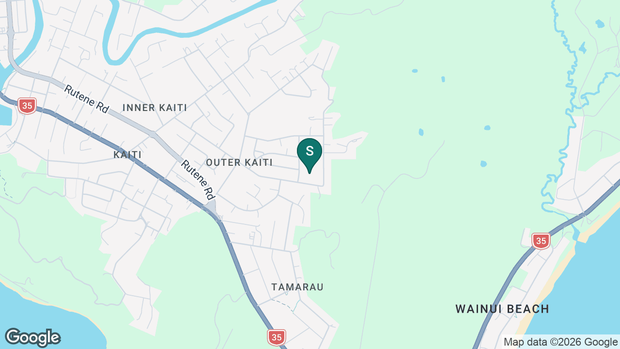 Waikirikiri School static school zone map