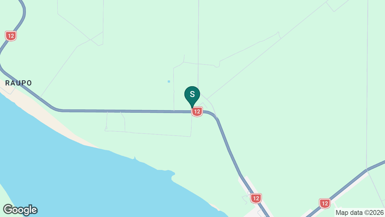 Ruawai Primary School static school zone map