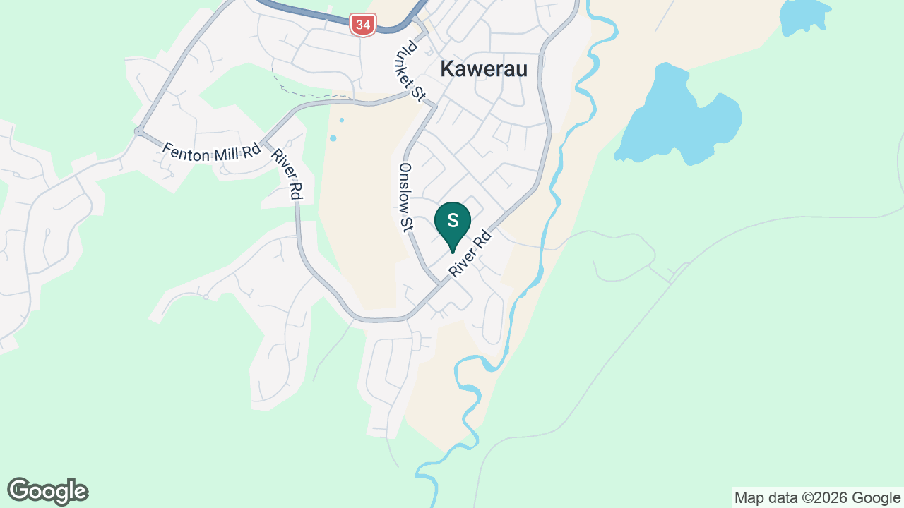Te Tari Ako Matua Taiohi Education Centre static school zone map
