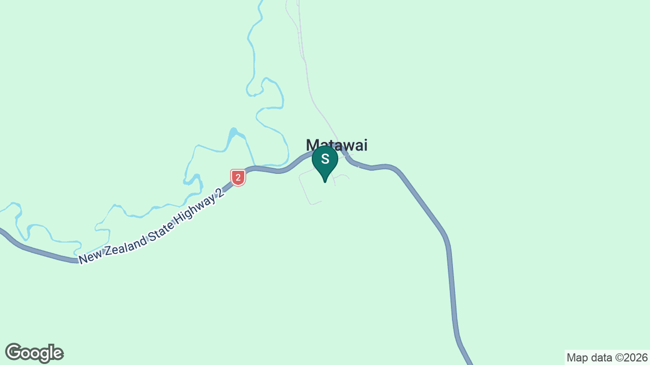 Matawai School static school zone map