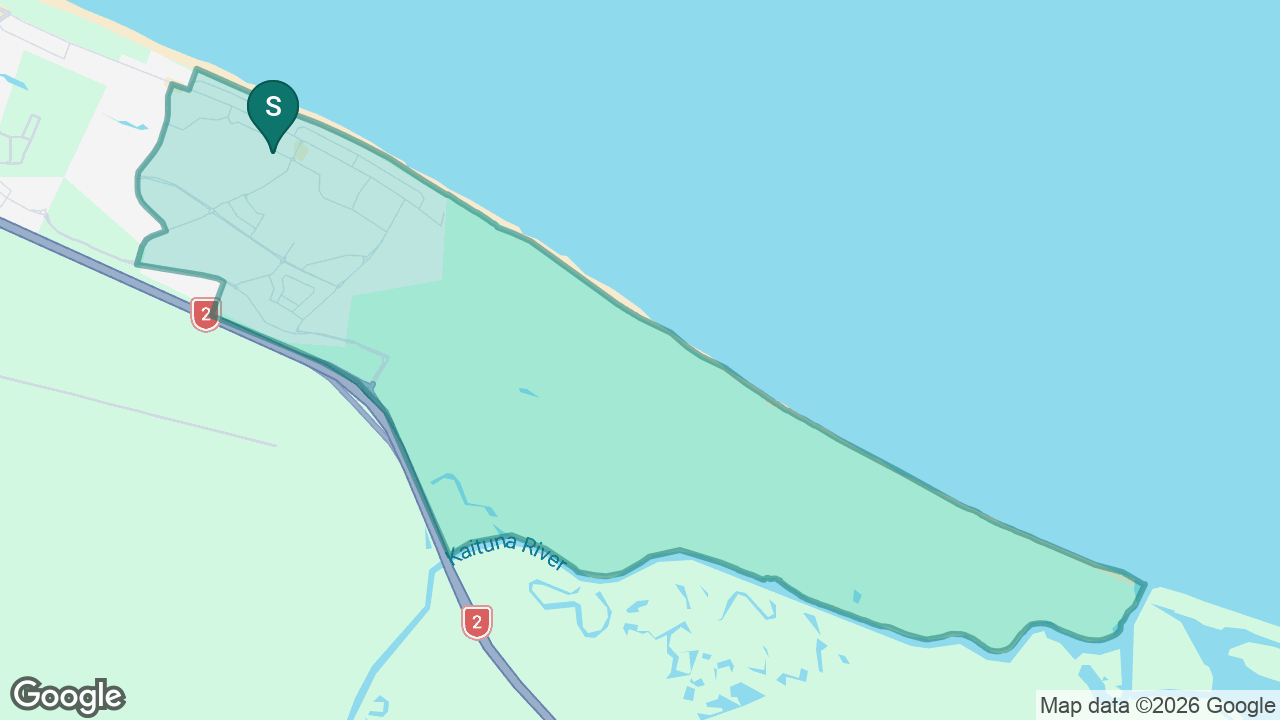 Golden Sands School static school zone map