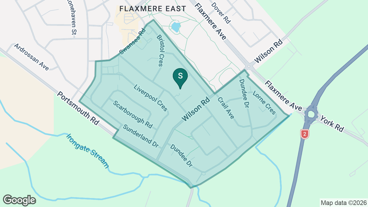 Te Whai Hiringa static school zone map