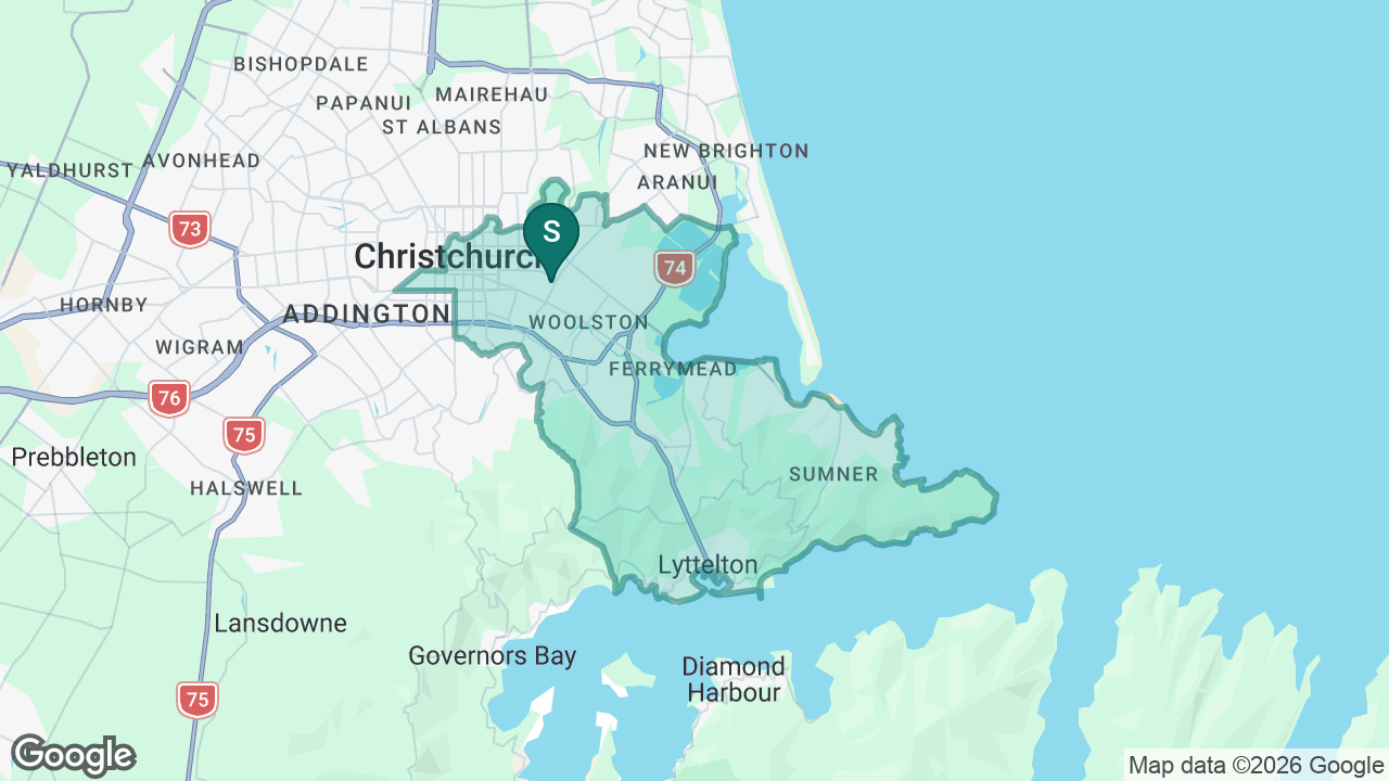 Te Aratai College static school zone map