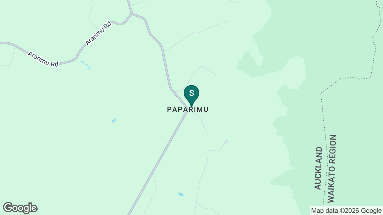 Paparimu School static school zone map
