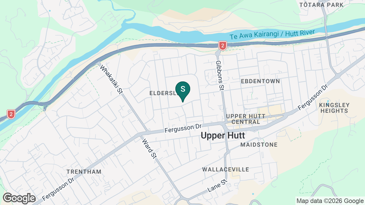 Maidstone Intermediate static school zone map
