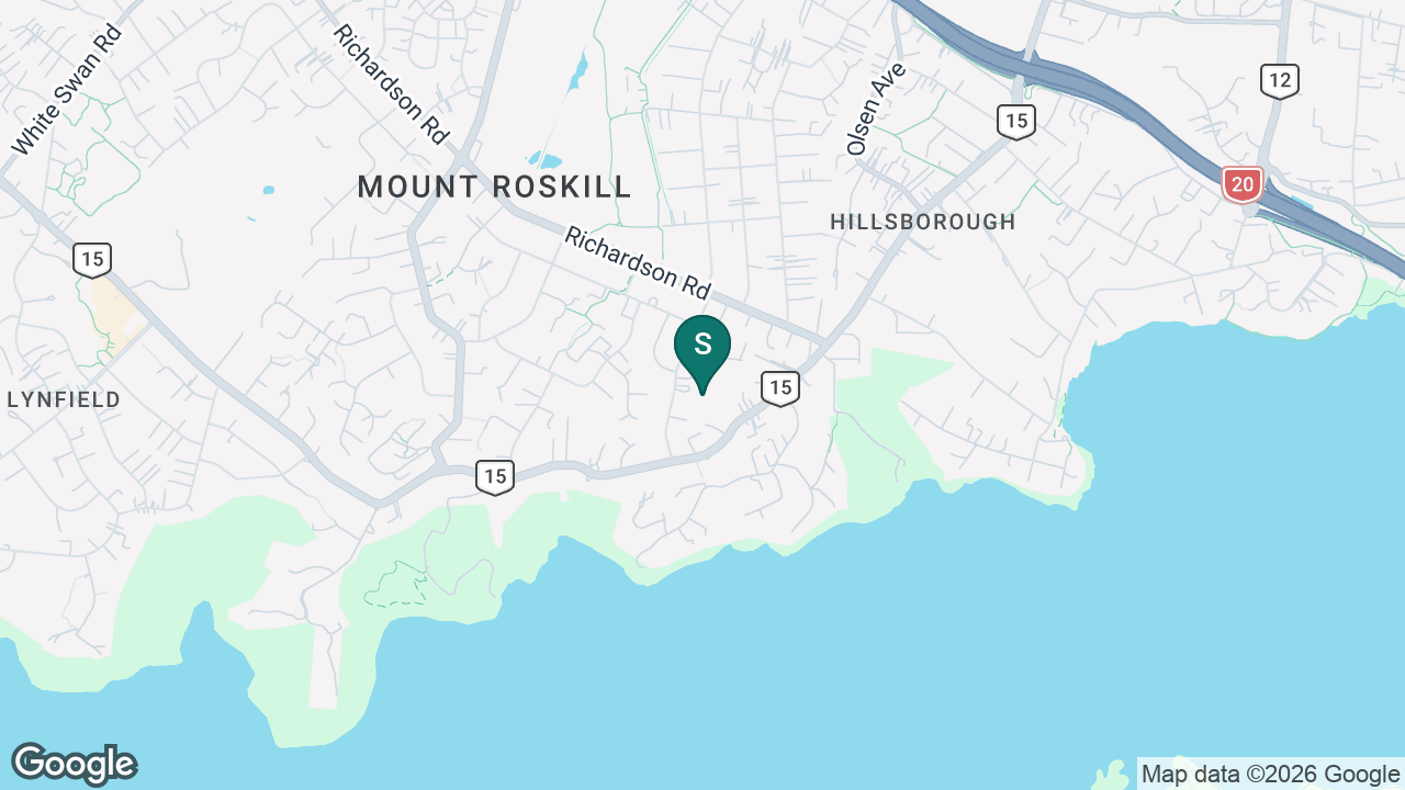 Monte Cecilia Catholic School static school zone map