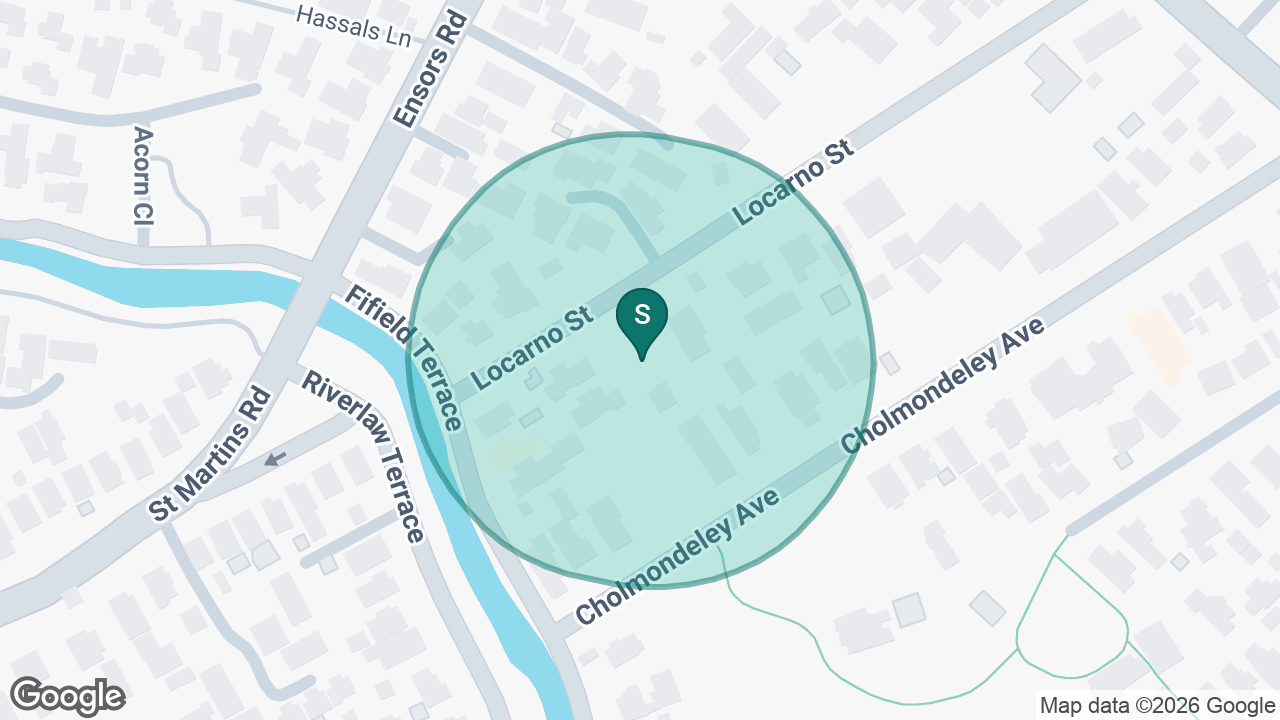 St Mark's School (Christchurch) static school zone map