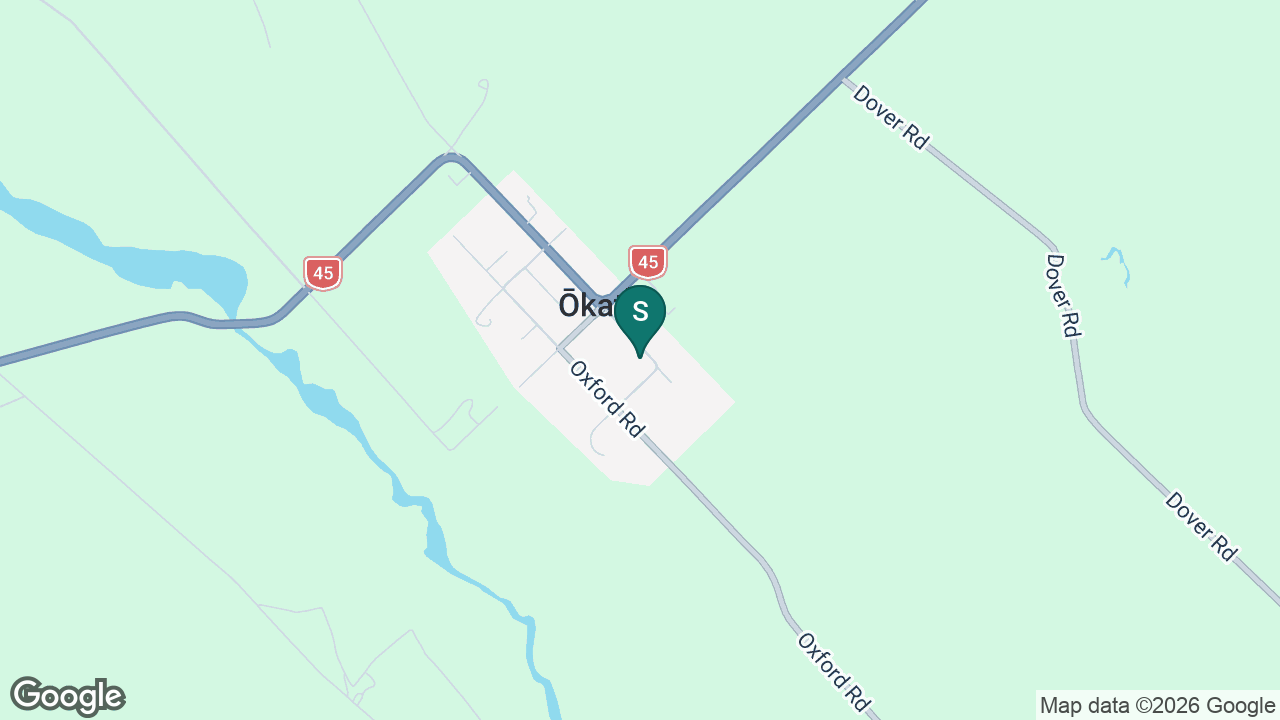 Coastal Taranaki School static school zone map
