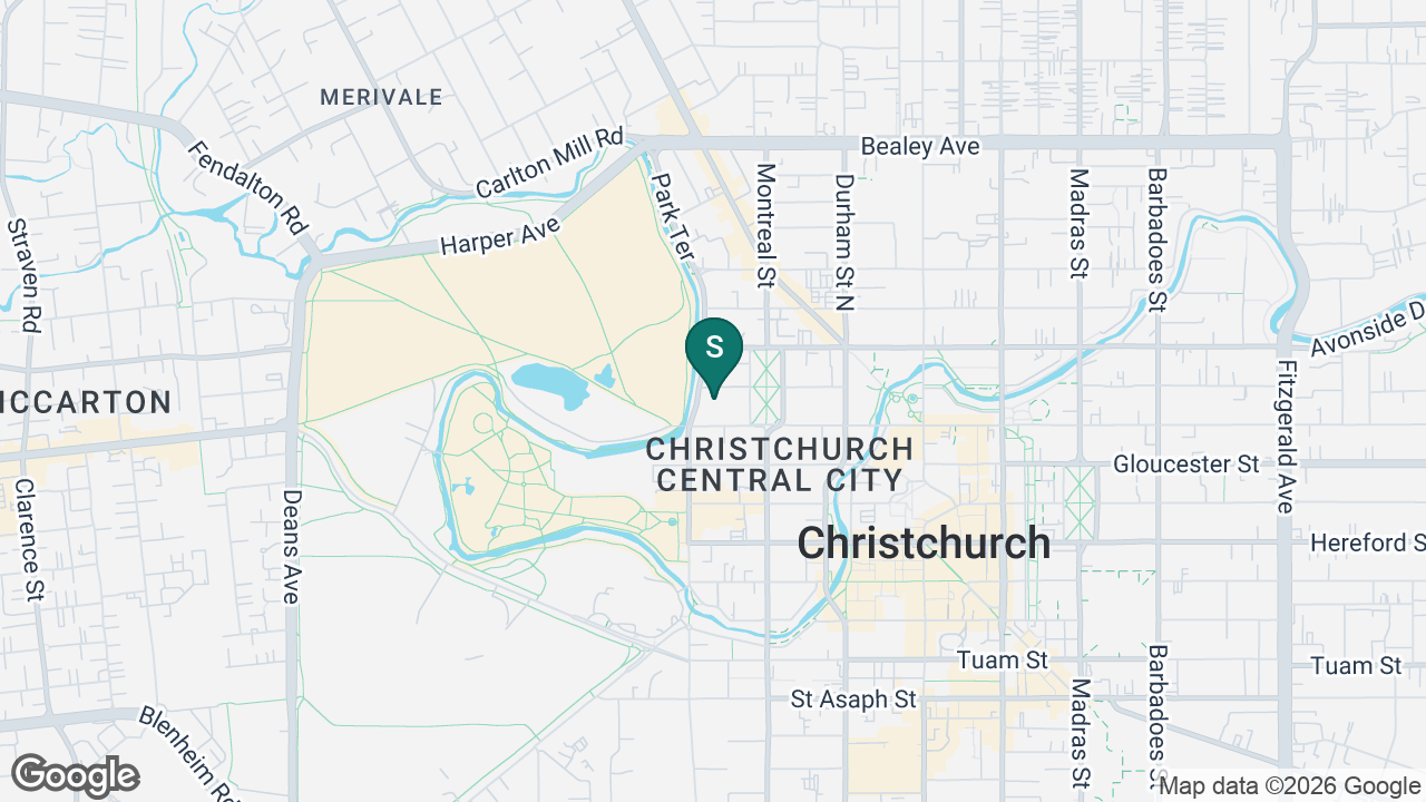 The Cathedral Grammar School static school zone map