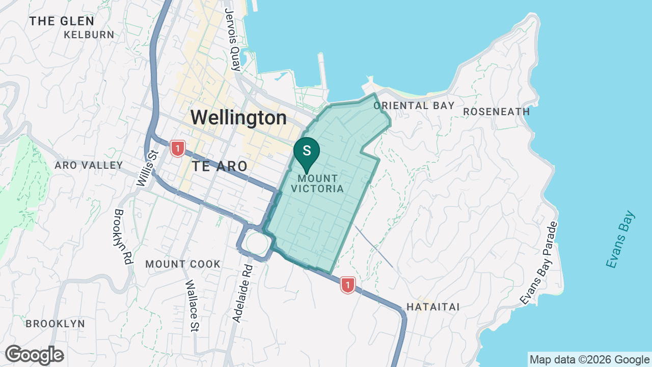 Clyde Quay School static school zone map