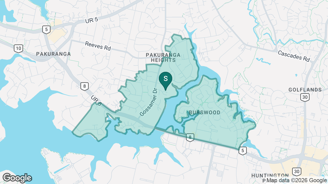 Riverhills School static school zone map