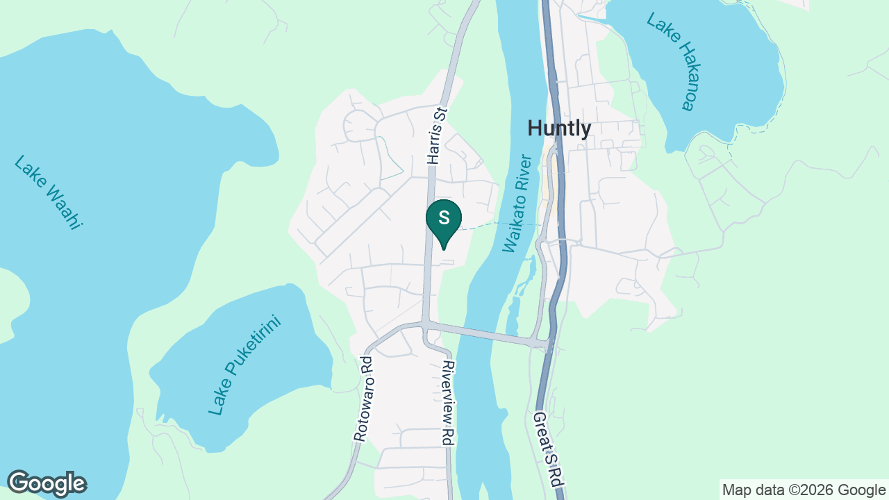 Huntly College static school zone map