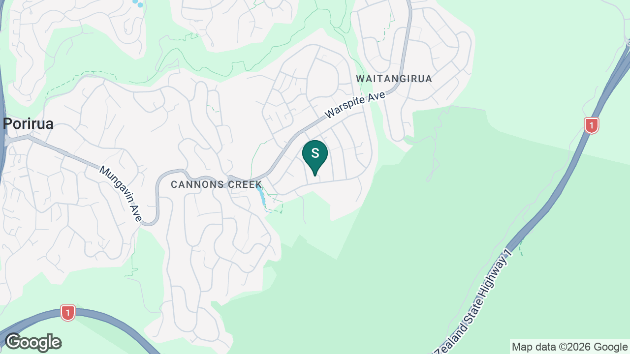 Maraeroa School static school zone map