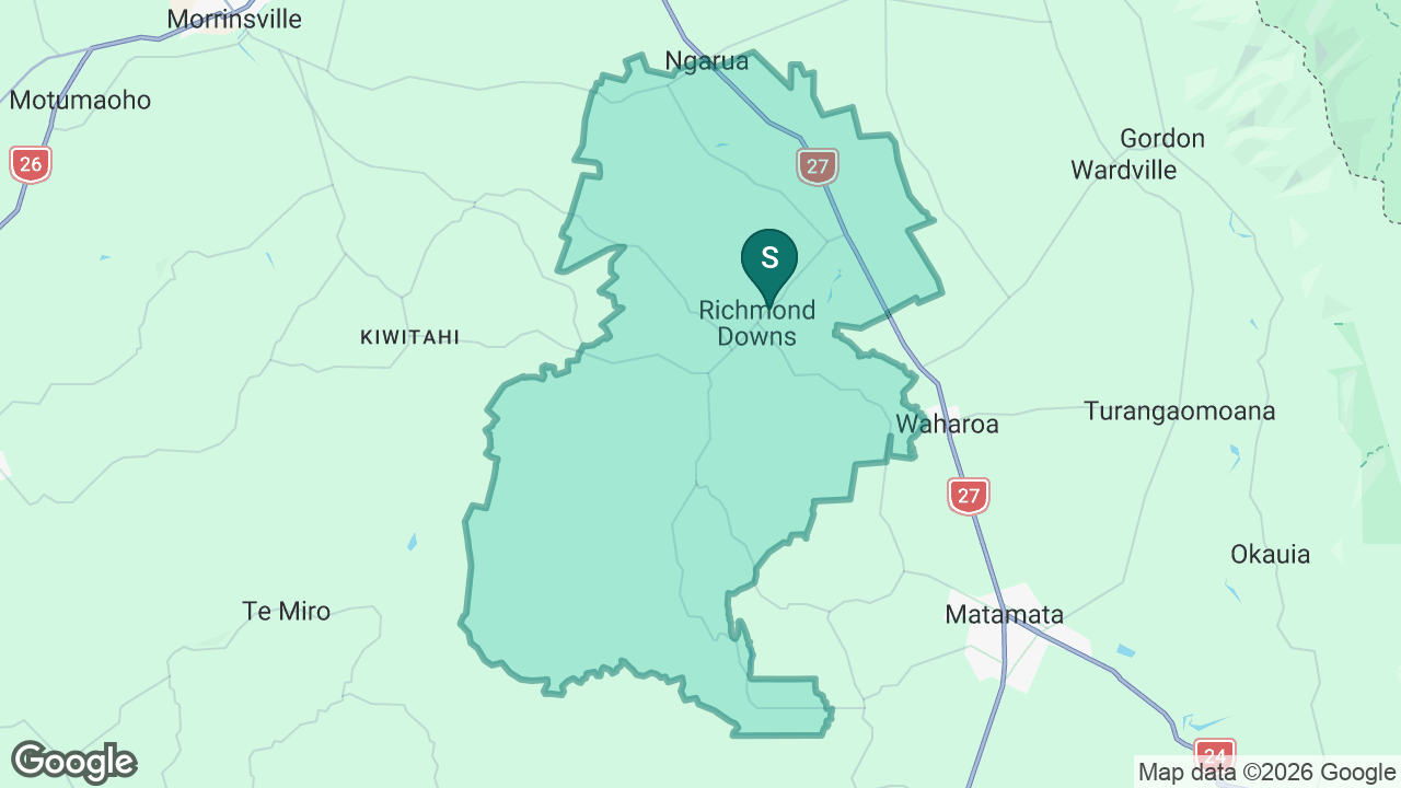 Walton School static school zone map