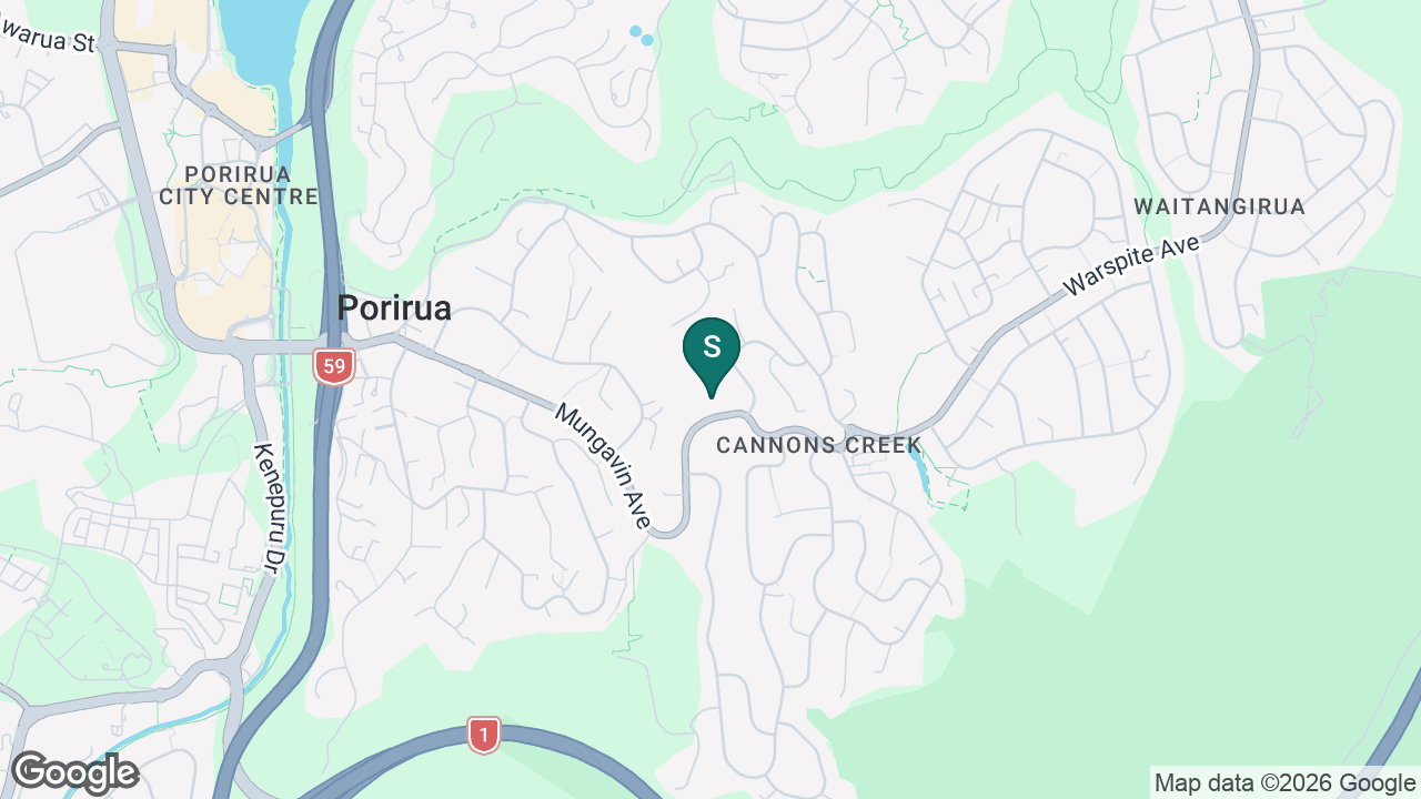 Holy Family School (Porirua) static school zone map