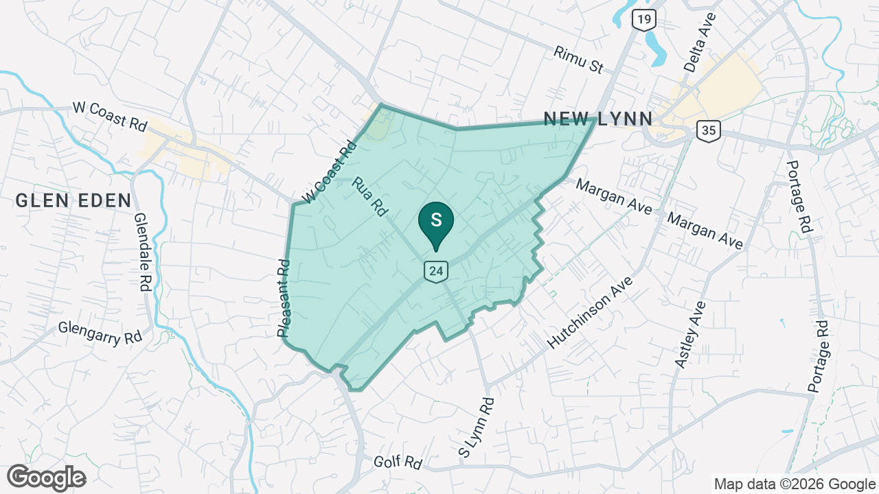 Fruitvale Road School static school zone map