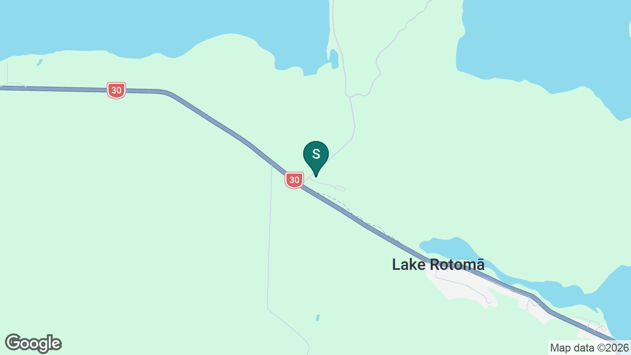 Lake Rotoma School static school zone map
