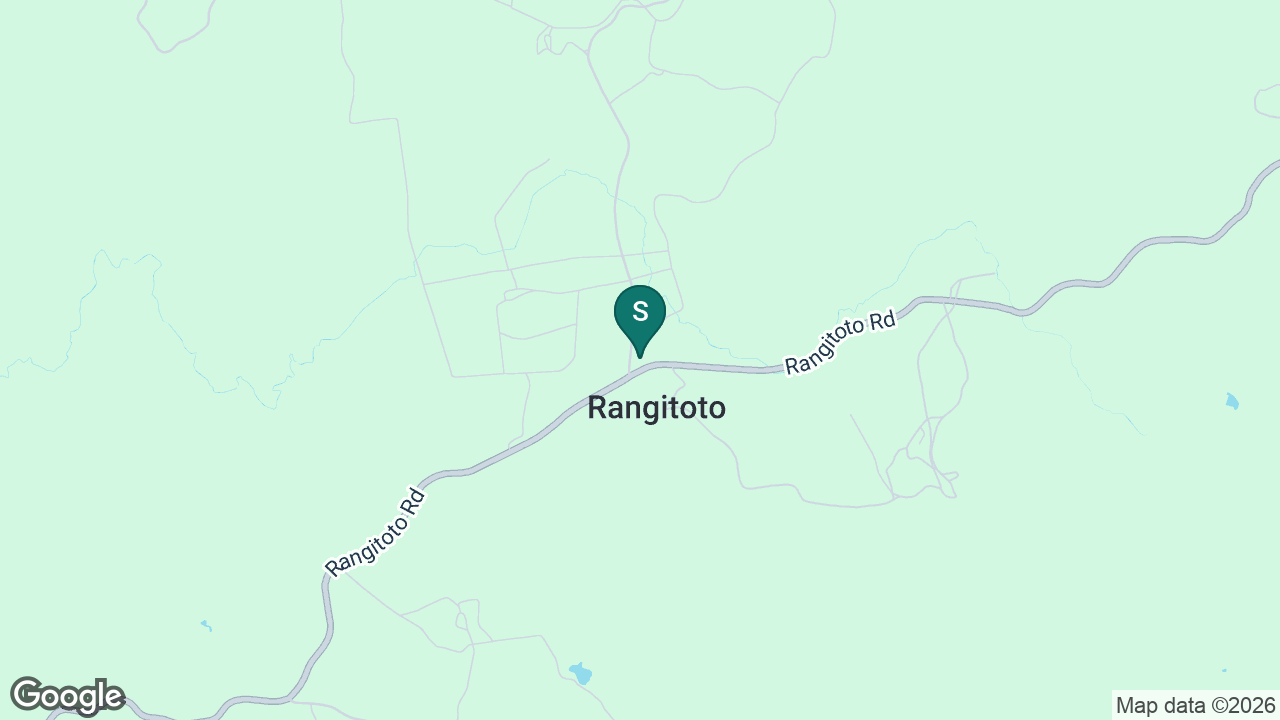 Rangitoto School static school zone map