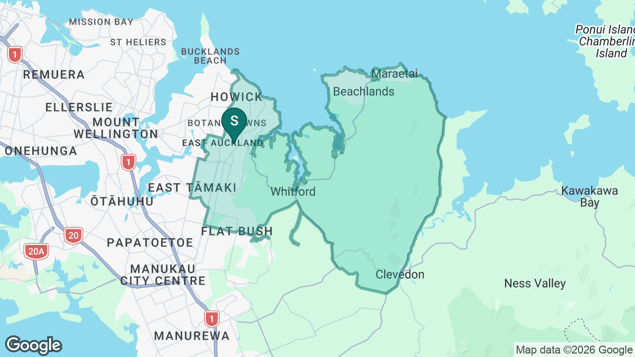 Our Lady Star of the Sea School (Howick) static school zone map