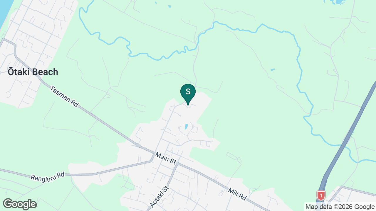 St Peter Chanel School (Otaki) static school zone map