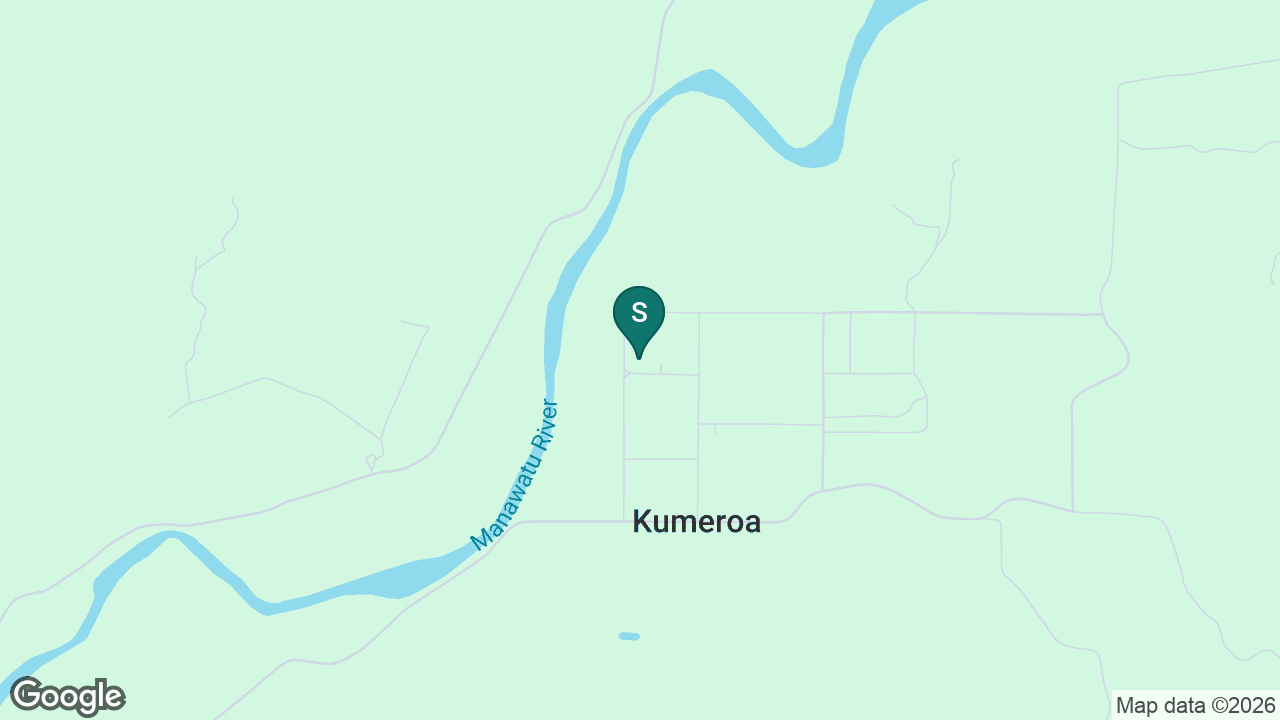 Kumeroa School static school zone map